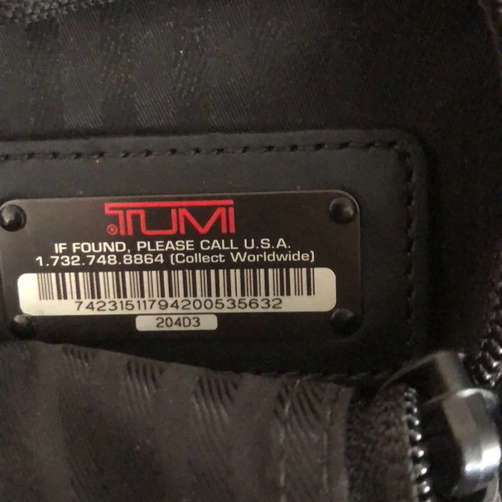 Tumi Black Computer Case - image 8